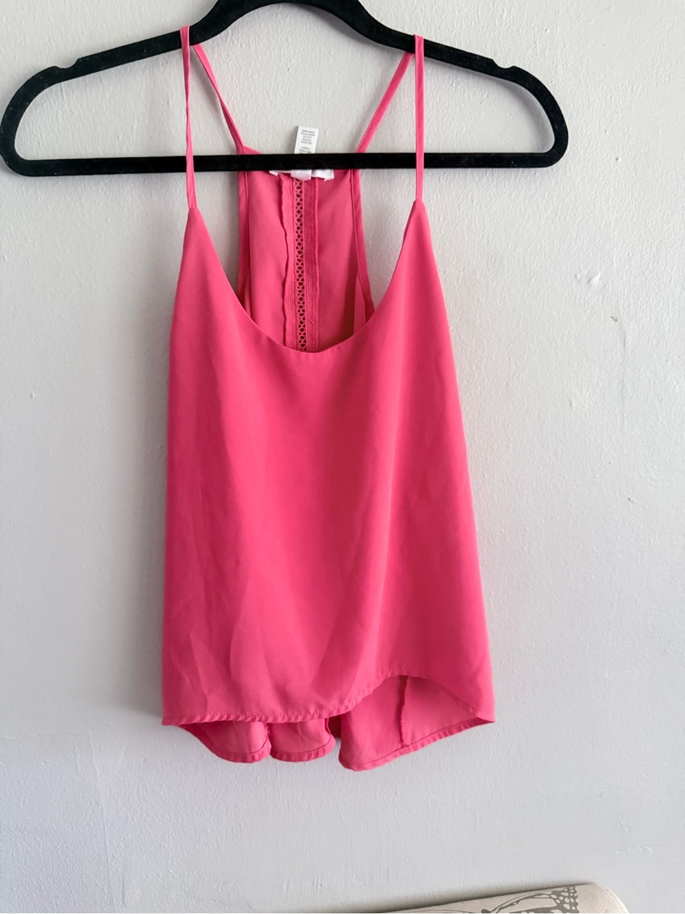 Ambiance Hot Pink Spaghetti-Strap Cami